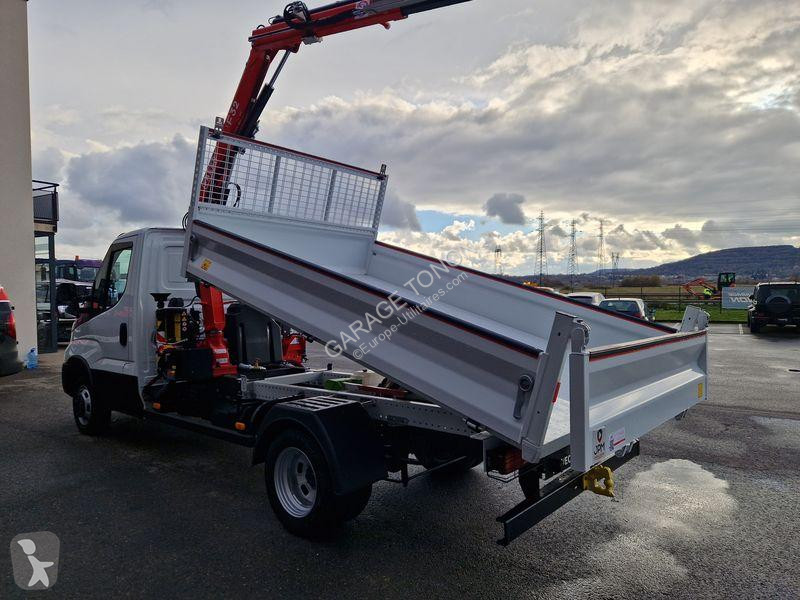Samochód dostawczy Iveco 35-160 BENNE + GRUE...