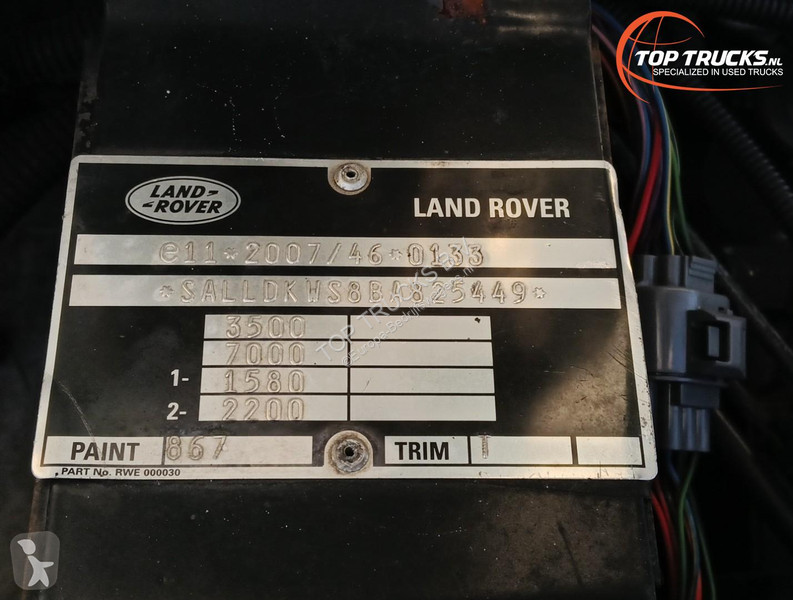 Samochód dostawczy Land Rover 130 4x4 -2.4 TD -...