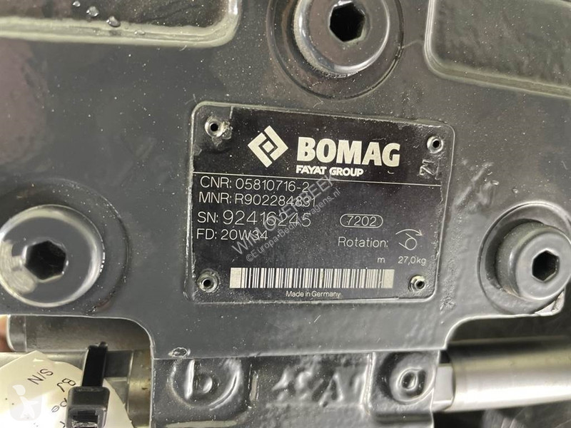 Samochód dostawczy Bomag 05810716-2-Rexroth...