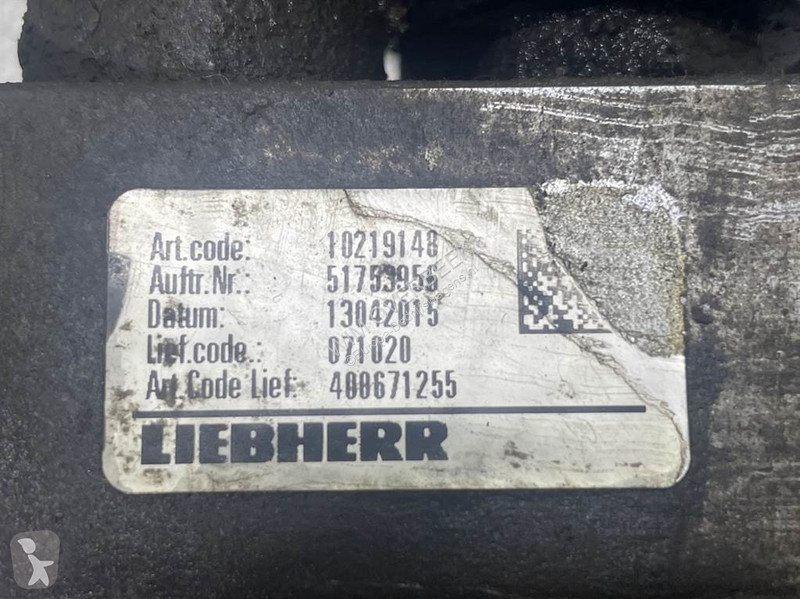 Furgoneta Liebherr...