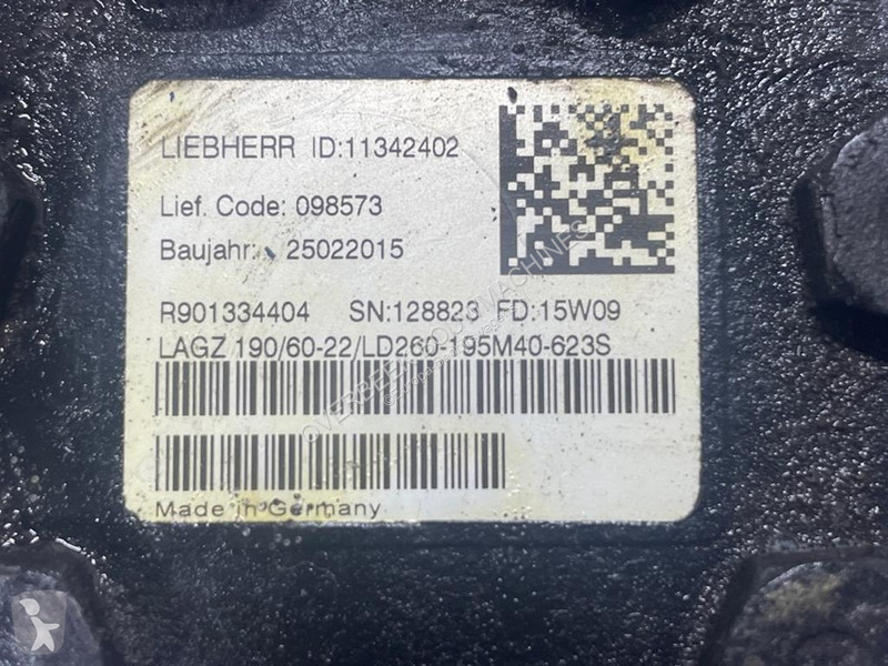 Užitkové vozidlo Liebherr...