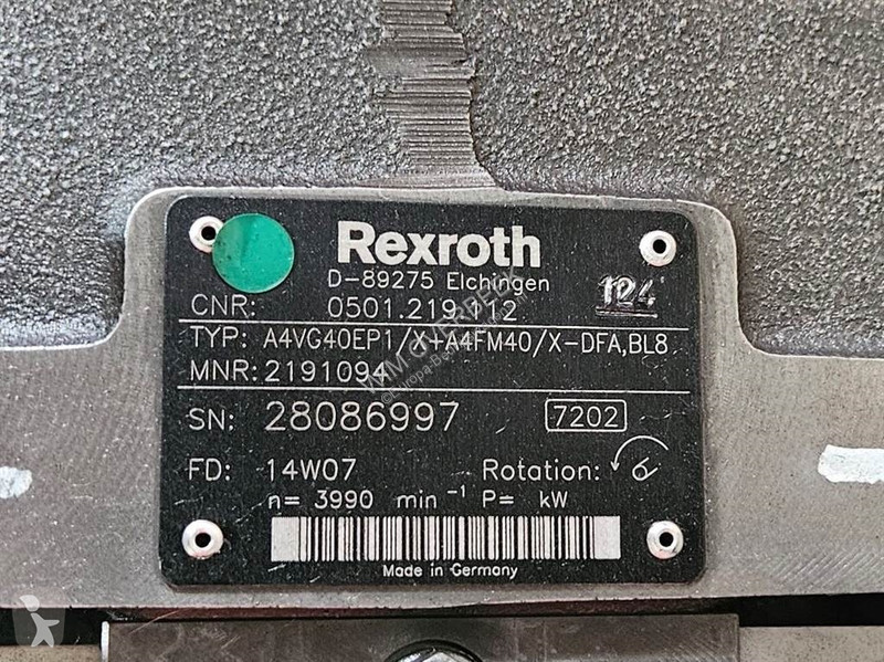 Samochód dostawczy Deutz 6160TTVECCOM...
