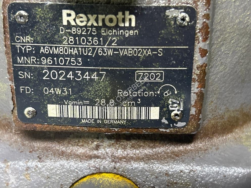 Samochód dostawczy Volvo L40B-2810361-Rexroth...