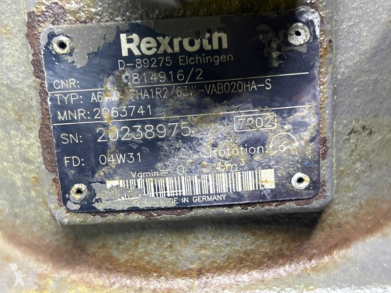 عربة نفعية Volvo L40B-2814916-Rexroth...