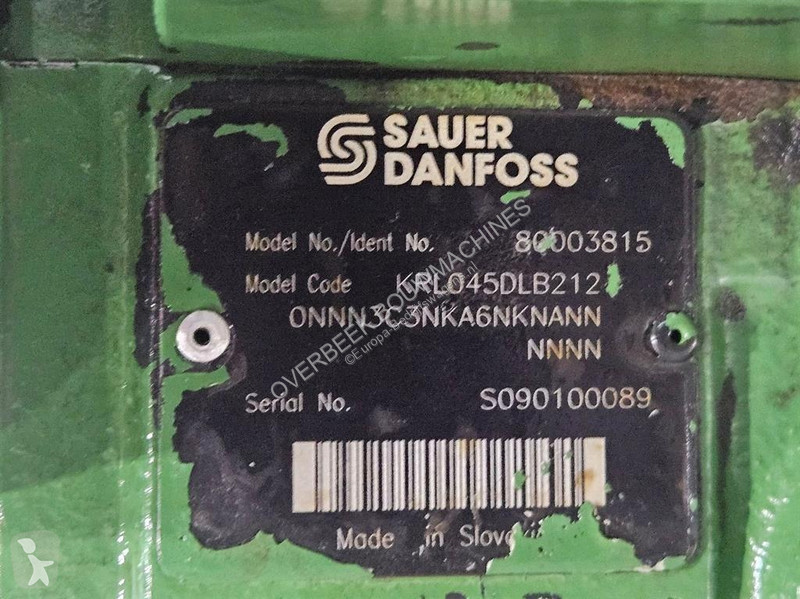 Samochód dostawczy  KRL045DLB212-Load sensing pump