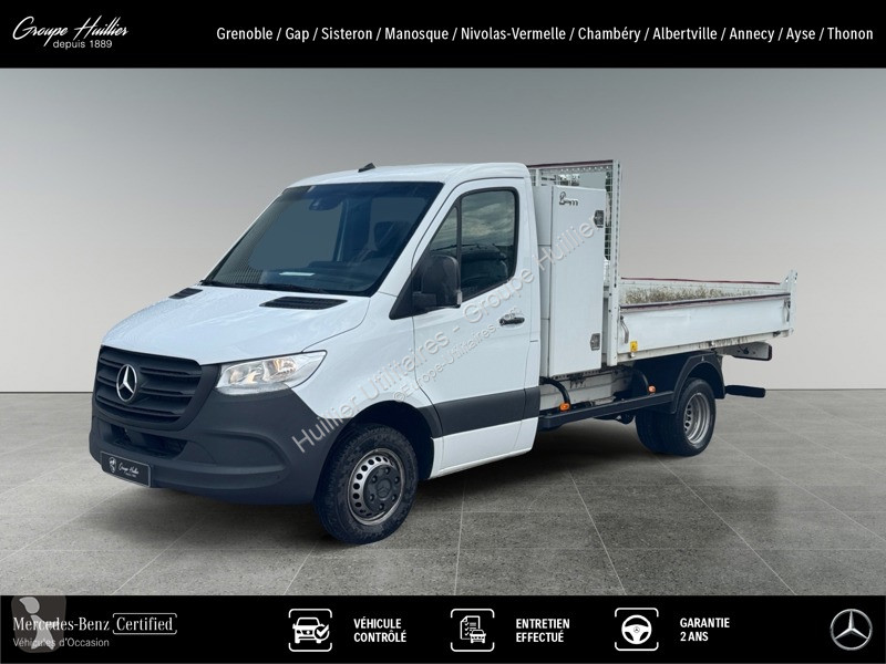 Véhicule utilitaire Mercedes 515 CDI 37 Benne...