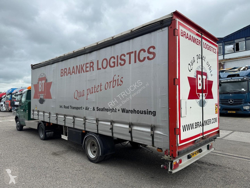 عربة نفعية Iveco 40C17 + 1-axle BUNK TRAILER -...