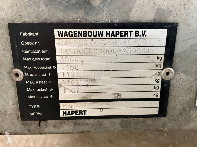 Remolque Hapert LF3