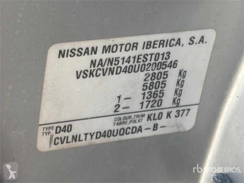 Комерційні автомобілі Nissan