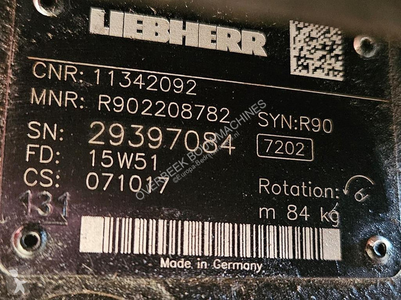 Furgoneta Liebherr L550/L556-11342092-Drive...