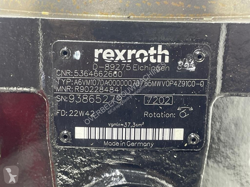 Furgoneta Terex TW95-5364662660-Rexroth...