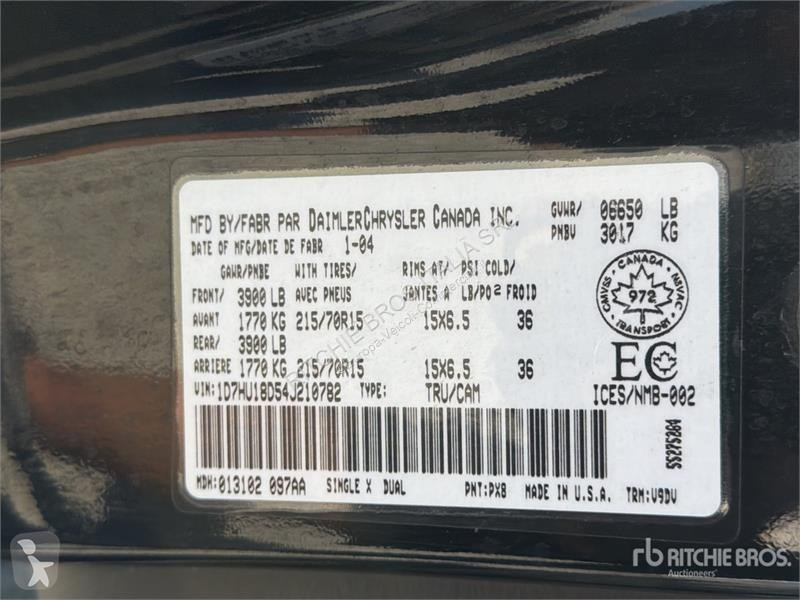 Haszongépjármű Dodge Ram 1500