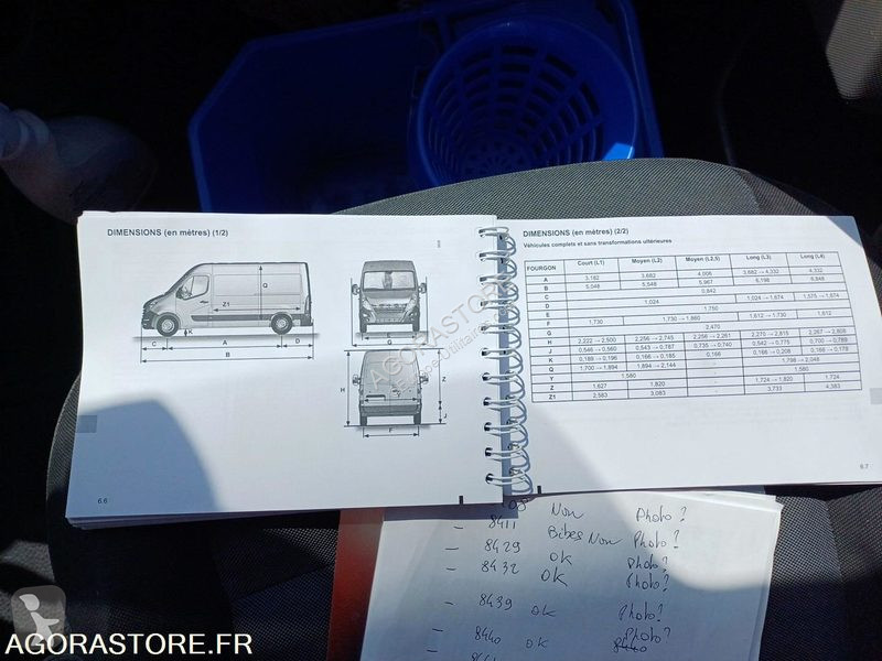 Veículo utilitário Renault MASTER RT