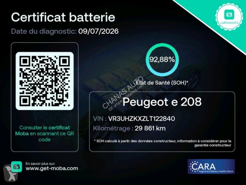Užitkové vozidlo Peugeot Electrique 50 KWH 136...
