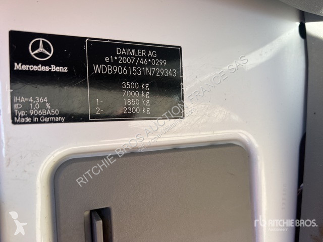 Véhicule utilitaire Mercedes 516 DCI