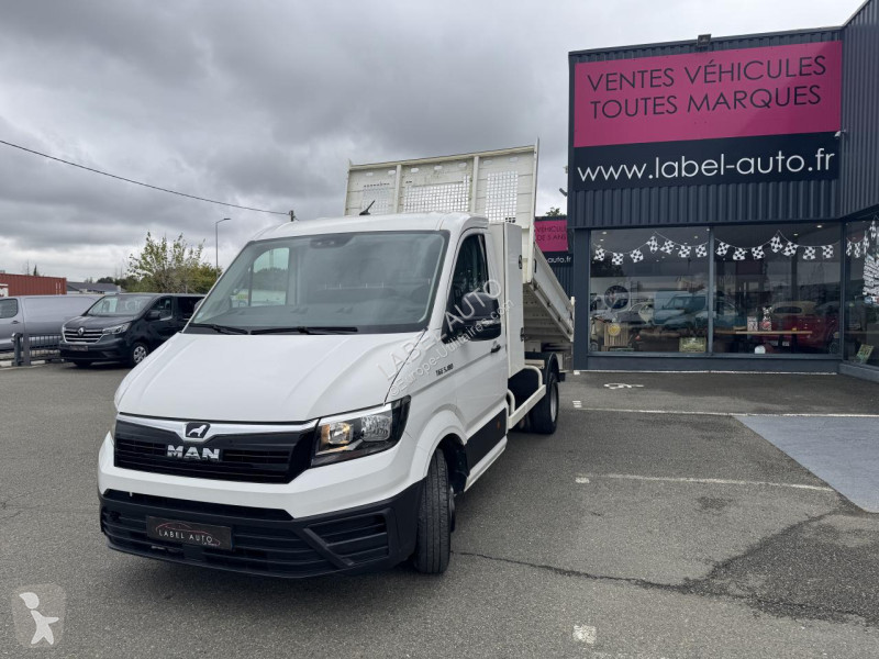 MAN TGE 3.180 BENNE COFFRE 180CH Propulsion RJ van