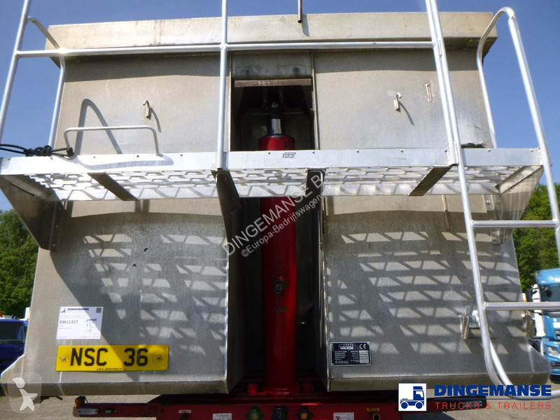 Autoutilitară   Tipper trailer alu 55 m3 +...