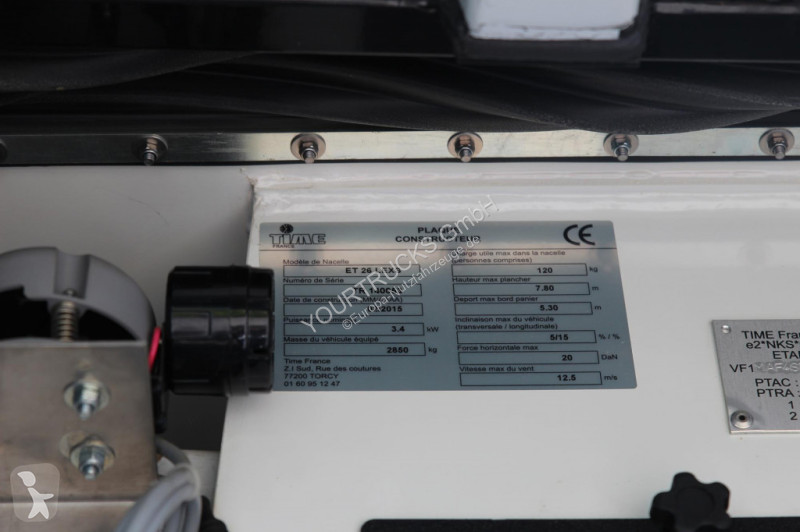 Furgoneta Renault Versalift ET26L 10m Klima nur...
