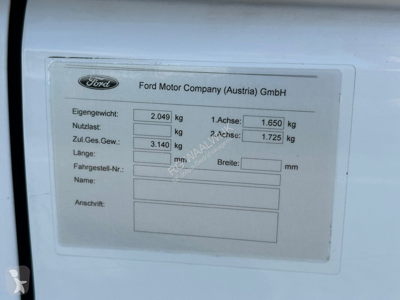 Užitkové vozidlo Ford 2.0 ecoblue