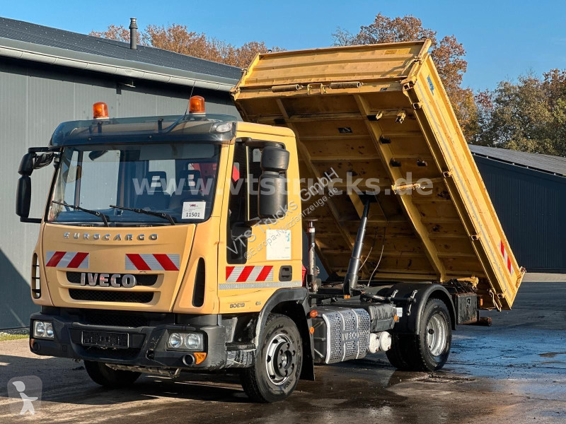 شاحنة Iveco EuroCargo 80E19 HMF Ladekran...