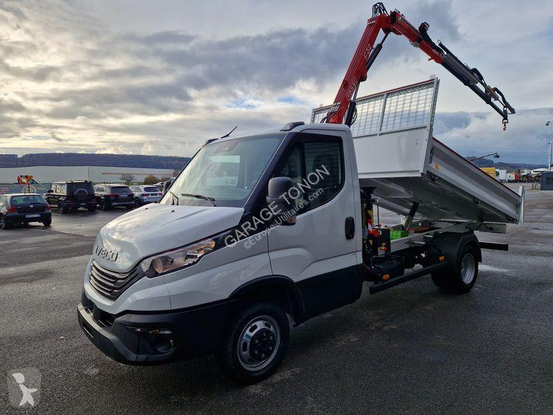 Samochód dostawczy Iveco 35-160 BENNE + GRUE...