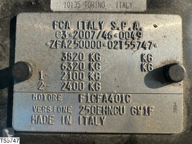 Samochód dostawczy Fiat EURO 6, Petrol / CNG,...