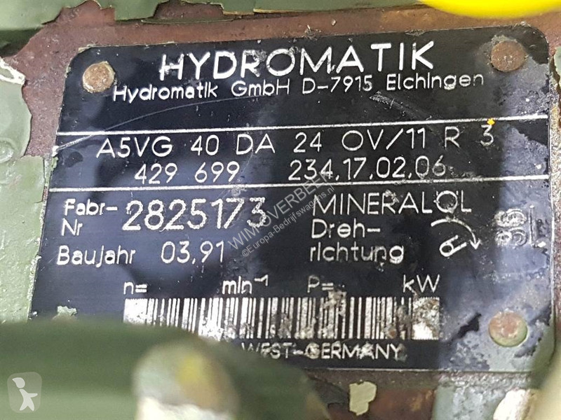Nyttofordon Hydromatik A5VG40DA24OV/11R3-Drive...