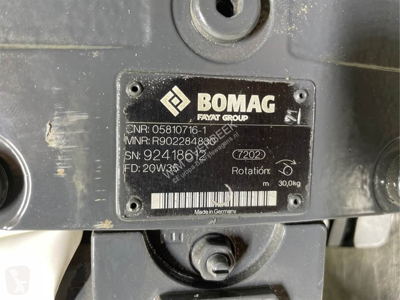 Samochód dostawczy Bomag 05810716-1-Rexroth...