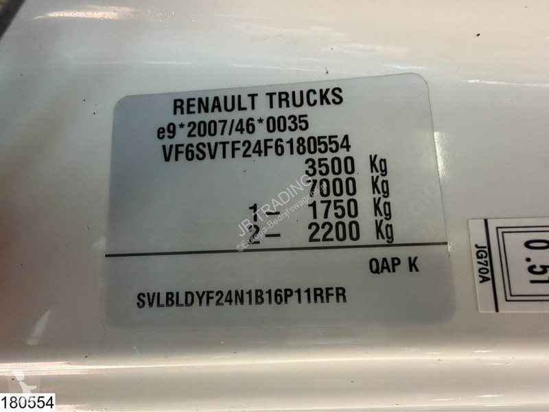 Véhicule utilitaire Renault 140 Dxi EURO 5,...