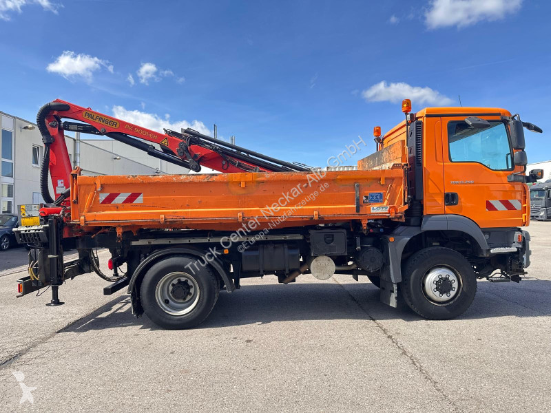 Camión MAN TGM  13.240 4x4BL Palfinger Kran 3 S...