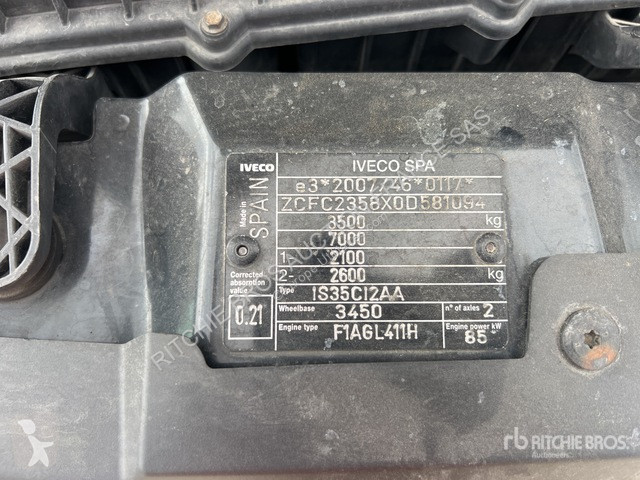 Véhicule utilitaire Iveco 35-120
