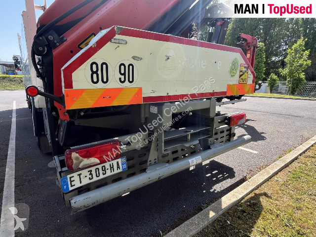 Scania Porteur SCANIA PLATEAU GRUE van