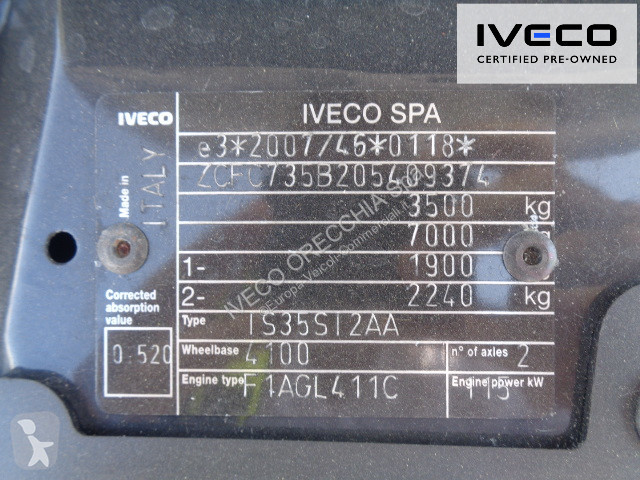 Veicolo commerciale Iveco DAILY 35S16 - 4100