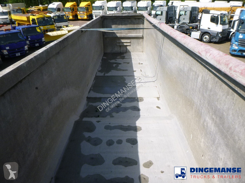 Bedrijfswagen   Tipper trailer alu 55 m3 +...