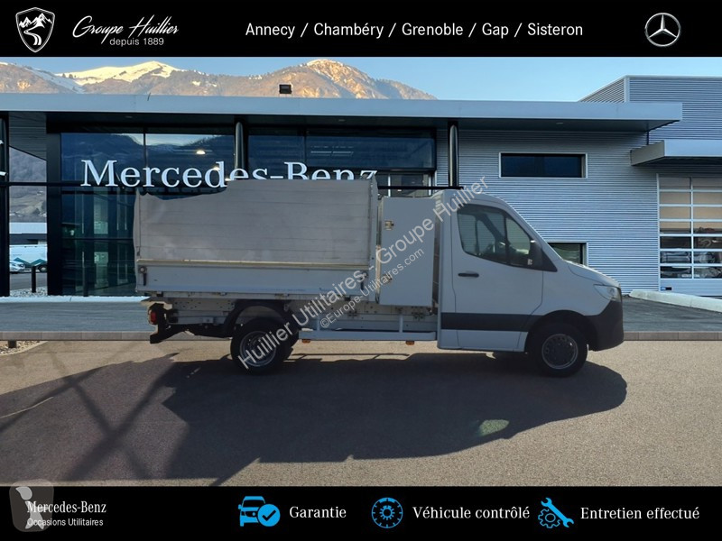 Véhicule utilitaire Mercedes 514 CDI 37 benne...