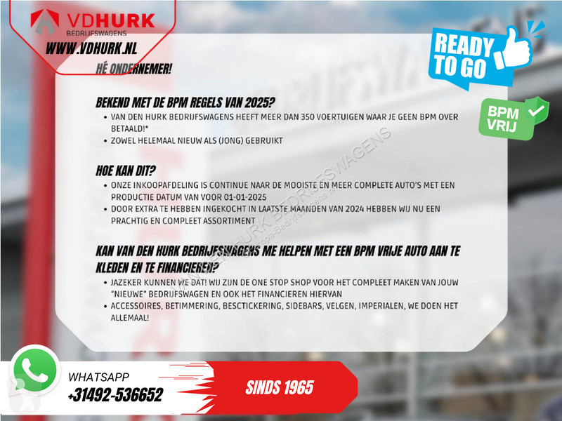 Renault 2.0 dCi 130 pk L2 BPM VRIJ! DC Dubbel...