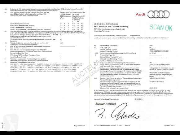 Véhicule utilitaire Audi A4 Avant