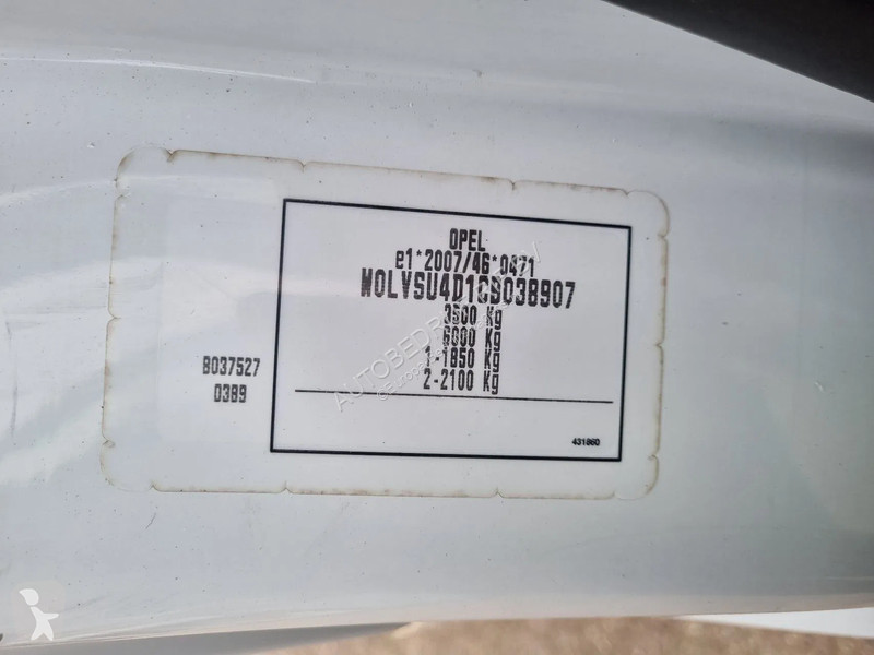 Samochód dostawczy Opel 2.3 CDTI Kuhlkoffer...