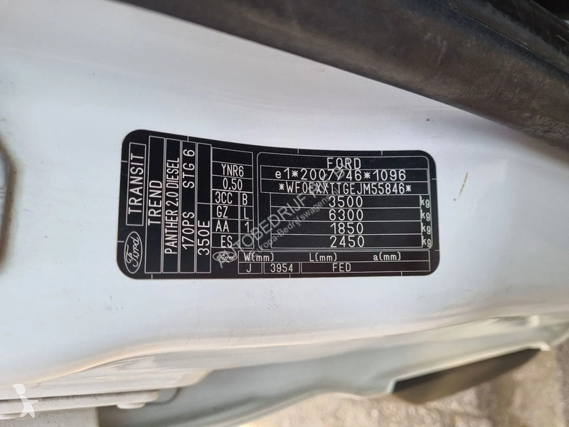 Samochód dostawczy Ford 2.0 TDCI 170 PK Open...