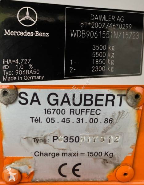 عربة نفعية Mercedes