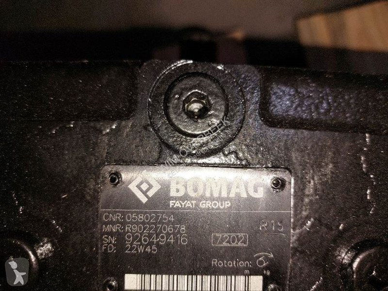 Samochód dostawczy Bomag 05802754-Rexroth...