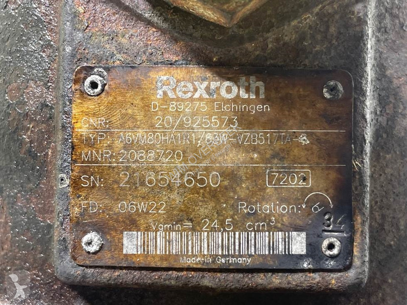 Samochód dostawczy JCB 406-20/925573-Rexroth...
