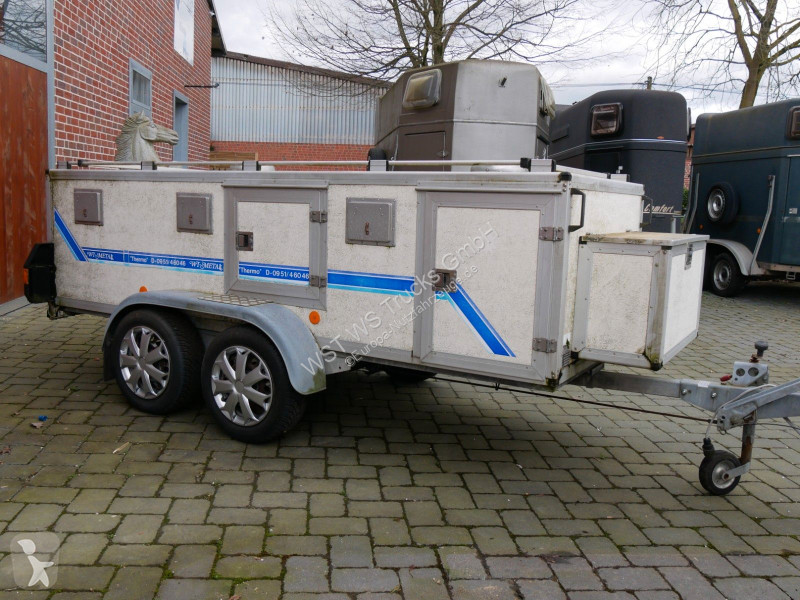 Remorque  Hundeanhänger 6 Hunde WT Metall