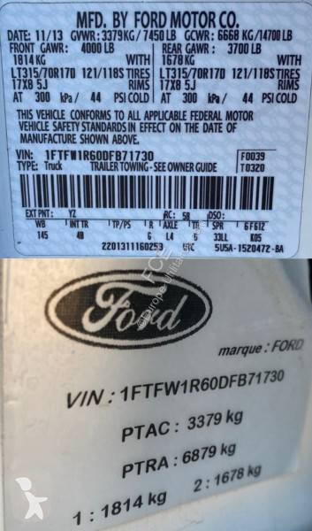 Véhicule utilitaire Ford