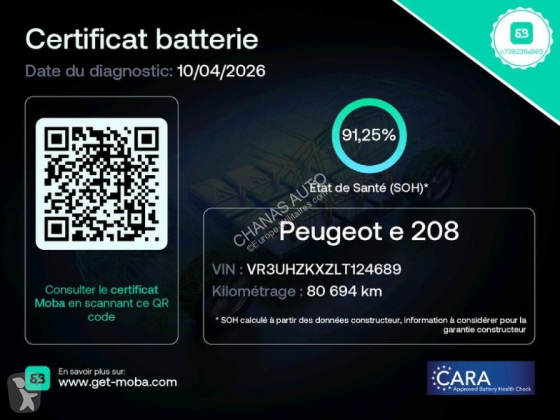 Peugeot Electrique 50 KWH 136 Active Business...