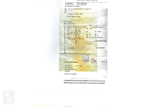 Véhicule utilitaire