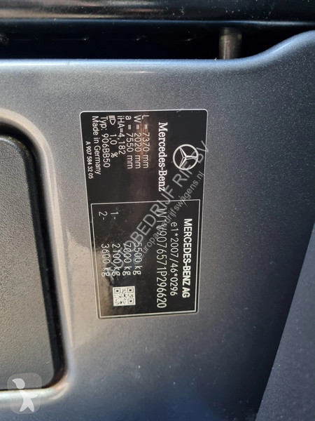 Furgoneta Mercedes 519 CDI 3.0V6 L4H2 XXL GVW...