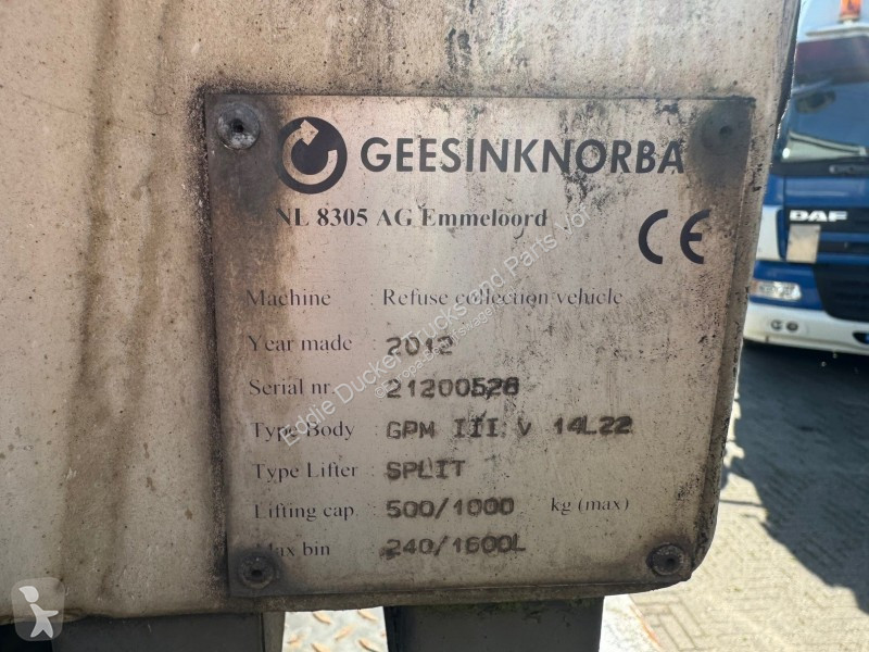 Furgoneta  GEESINK NORBA GPM III V 14L22