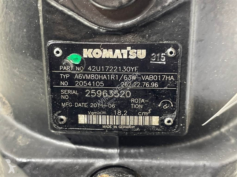 Nyttofordon Komatsu WA80-Rexroth...