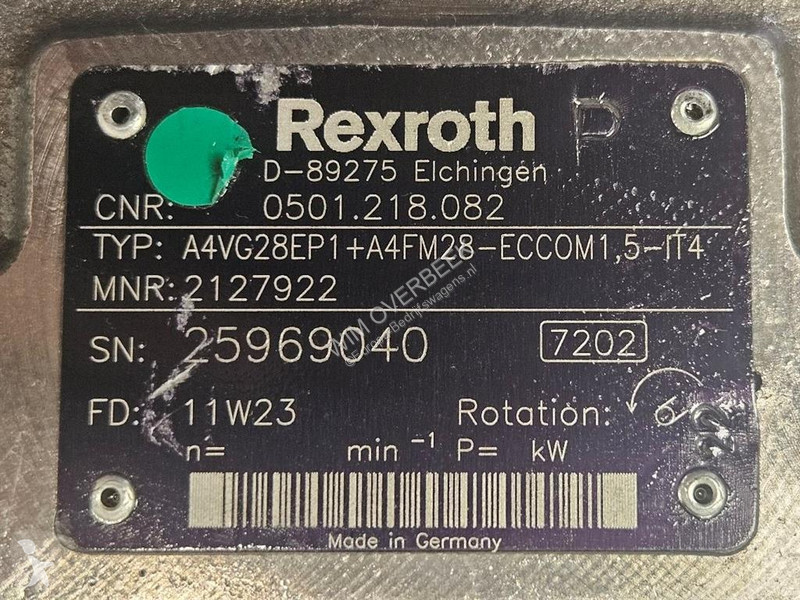 Samochód dostawczy Deutz Agroton-Rexroth...